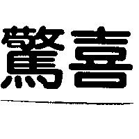 驚喜
