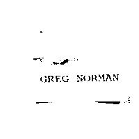GREG NORMAN