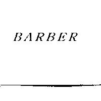 BARBER