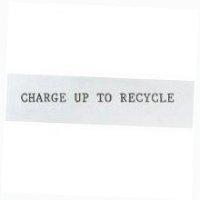 CHARGE UP TO RECYCLE