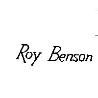 ROY BENSON