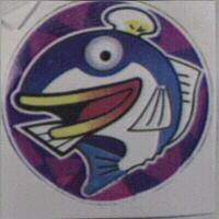 魚圖標章