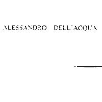 ALESSANDRO DELL'ACQUA