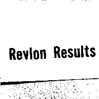 Revlon Results