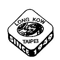 LONG KOW SINCE 1949 TAIPEI 及圖