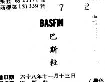 巴斯粒 BASFIN 