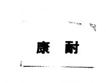康耐