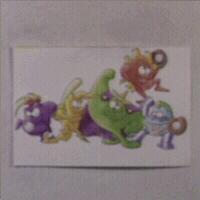 那魯灣吉祥物集合圖