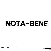 NOTA-BENE