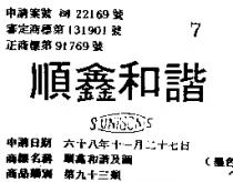 順鑫和諧及圖
