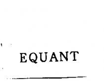 EQUANT