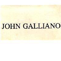 JOHN GALLIANO