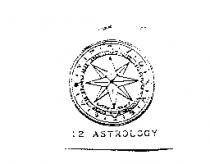 12 ASTROLOGY 及 12 星座圖 KNIGHT MAGIC