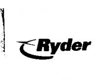RYDER SEMI-CIRCLE AND ARROW DESIGN