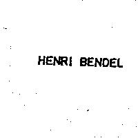 HENRI BENDEL