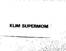 KLIM SUPERMOM