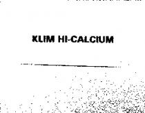 KLIM HI-CALCIUM