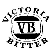 VICTORIA BITTER & VB label