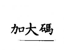 加大碼