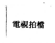 電視拍檔