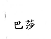 巴莎