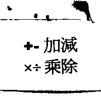 加減乘除及圖