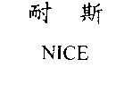 耐斯 NICE
