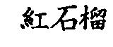 紅石榴