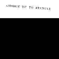 CHARGE UP TO RECYCLE