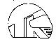 統冠安全帽店標章