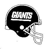 NEW YORK GIANTS HELMET DESIGN