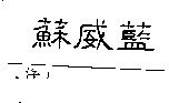 蘇威藍