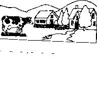 農村風景圖