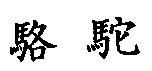 駱駝