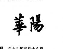 華陽