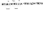 BEAR CREEK COUNTRY KITCHENS