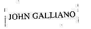 JOHN GALLIANO