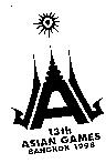 13th Asian Games Bangkok 1998 及圖