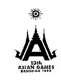 13th Asian Games Bangkok 1998 及圖