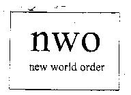 nwo new world order