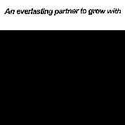An everlasting partner to grow with