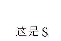 這是 S