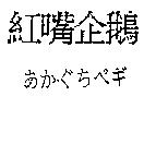 紅嘴企鵝あかぐちぺギ