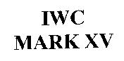 IWC MARK XV