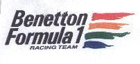 Benetton Formula 1 RACING TEAM and device in colours