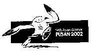 Mascot of the 14th Pusan Asian Games 2002