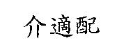 介適配