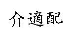 介適配