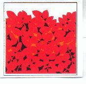 紅花圖案
