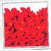 紅花圖案